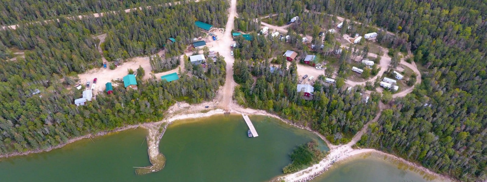 Moak Lodge and Campground - Aerial View