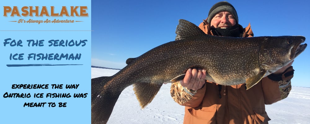 Pasha Lake Cabins - Ice Fishing