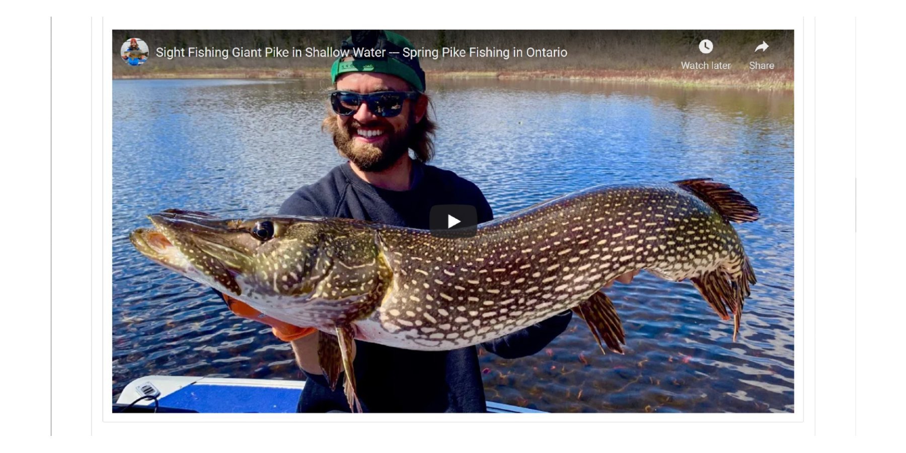 Fireside Lodge  Northern Ontario Trophy Pike Fishing Resort