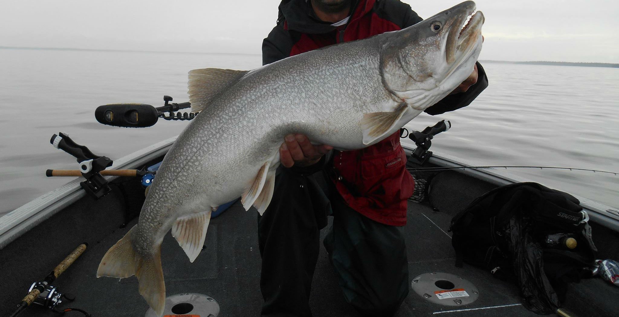 Trophy Lake Trout Fishing in Manitoba