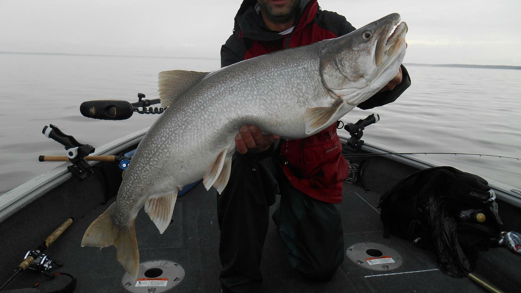 Trophy Lake Trout Fishing in Manitoba